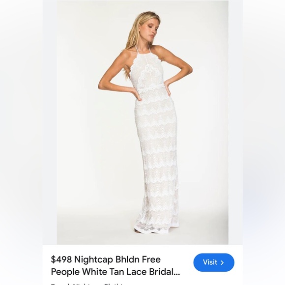 Nightcap Clothing Monaco Maxi - Lace Bridal Shower Dress - Picture 3 of 5